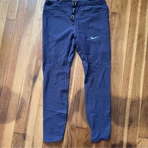 Nike Dri-FIT Women’s Running Leggings Size M Purple/Gray Performance
